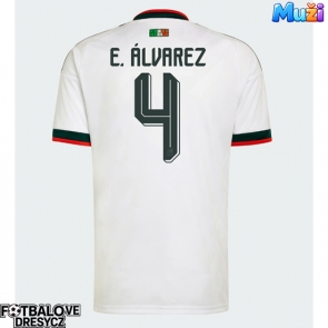 Mexiko Edson Alvarez #4 Venkovní Dres MS 2026 Krátký Rukáv
